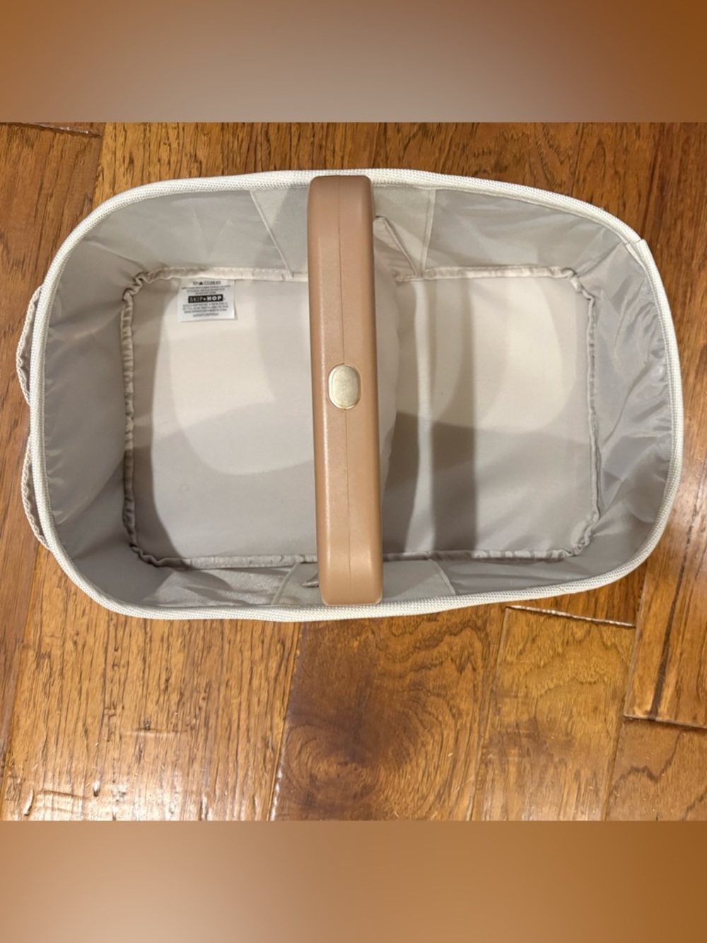 Skip Hop Diaper Caddy Organizer in Oat - Picture 4 of 4